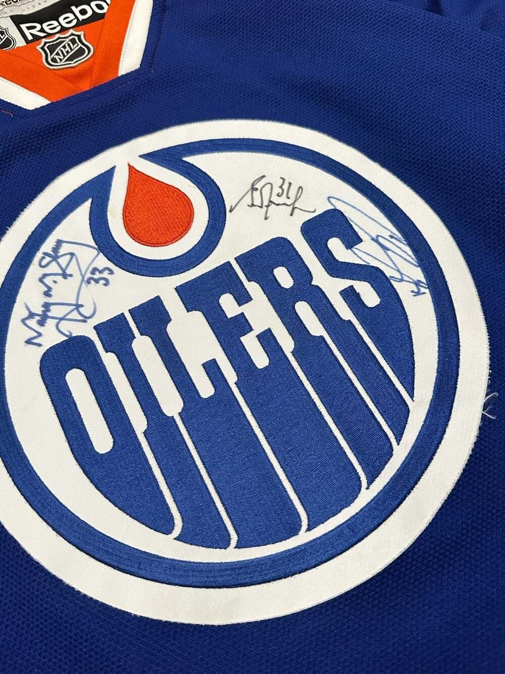 Reebok Edmonton Oilers Paajarvi #91 Autographed